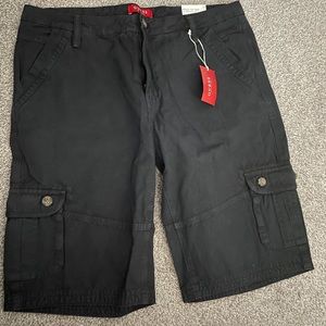 Brand New with Tags Mens Guess Black Cargo Shorts